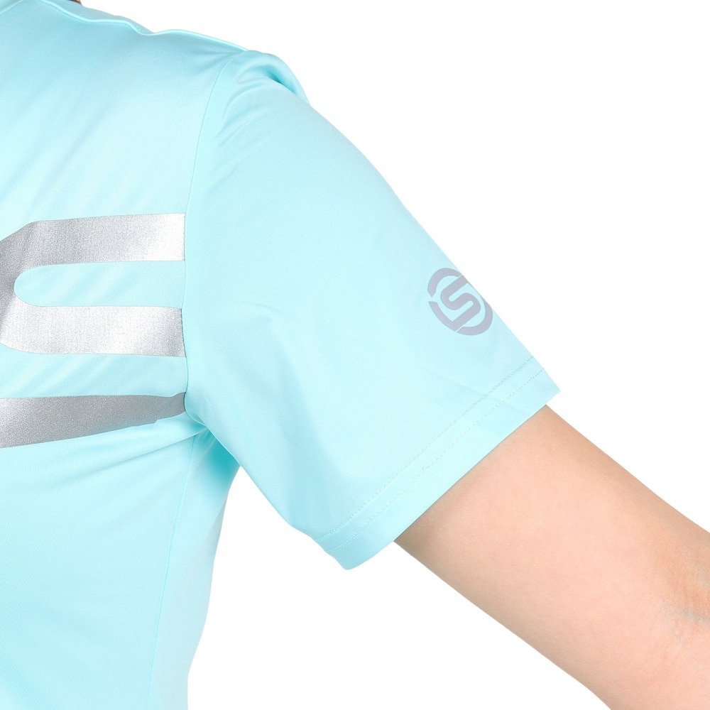 スキンズ（SKINS）（レディース）半袖Tシャツ レディース ロゴ Tシャツ 185-27041-091