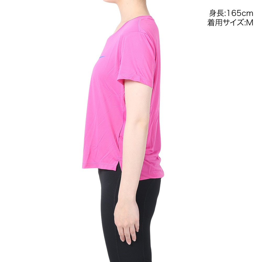 ナイキ（NIKE）（レディース）半袖Tシャツ レディース 速乾 半袖 ドライフィット ワン DX1026-623