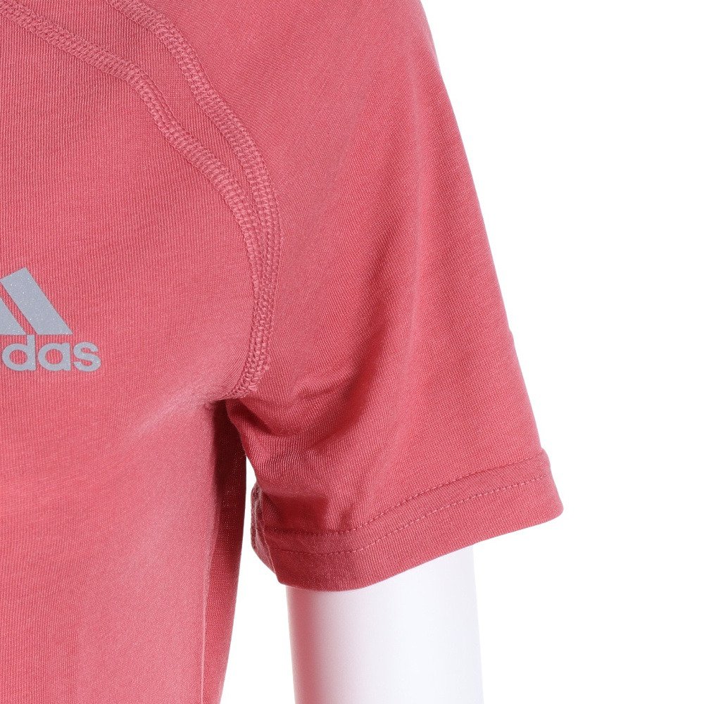 アディダス（adidas）（レディース）半袖Tシャツ レディース X-City ランニングTシャツ DM604-HN0374