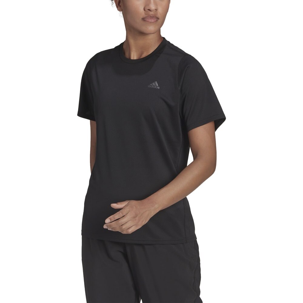 アディダス（adidas）（レディース）ラン アイコン ランニング半袖Tシャツ TM576-H57742