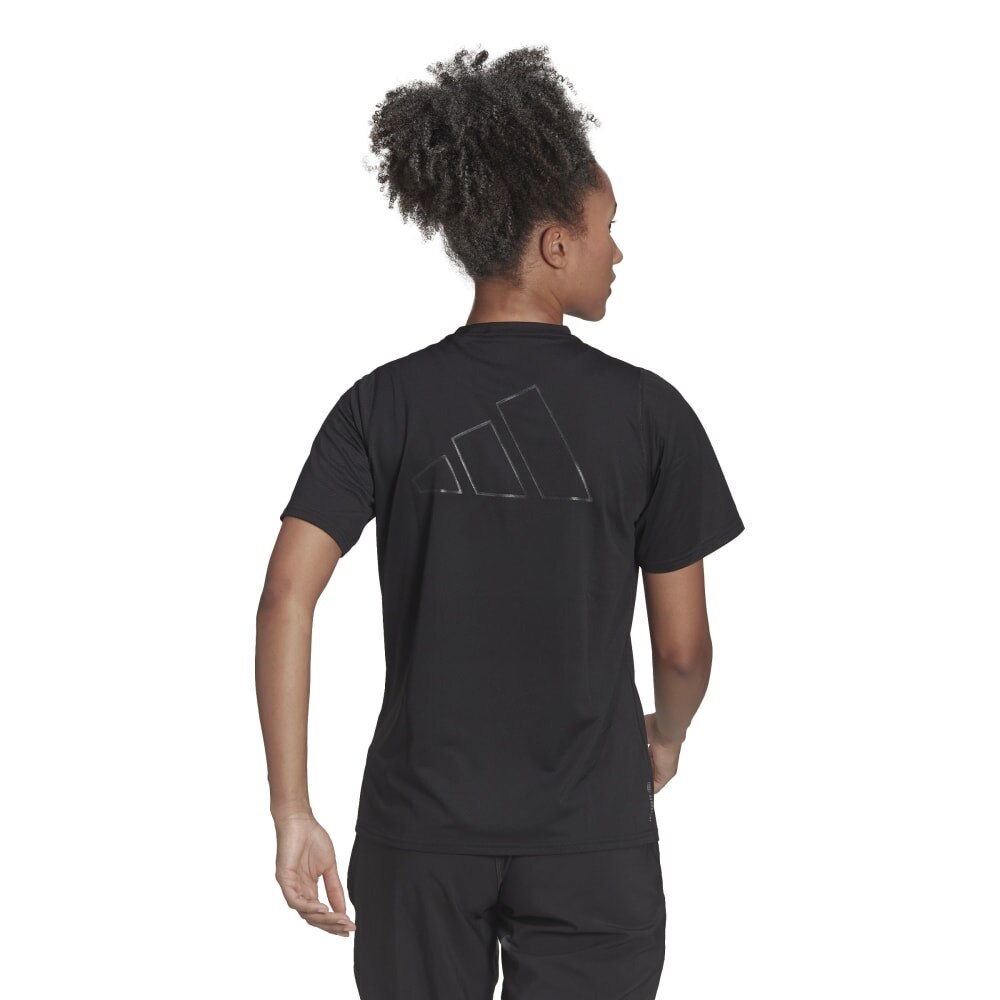 アディダス（adidas）（レディース）ラン アイコン ランニング半袖Tシャツ TM576-H57742