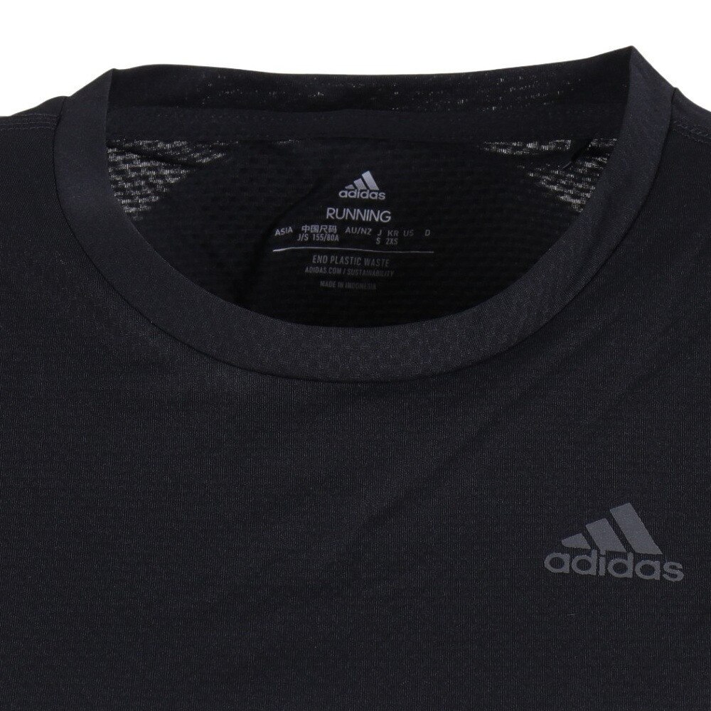 アディダス（adidas）（レディース）ラン アイコン ランニング半袖Tシャツ TM576-H57742