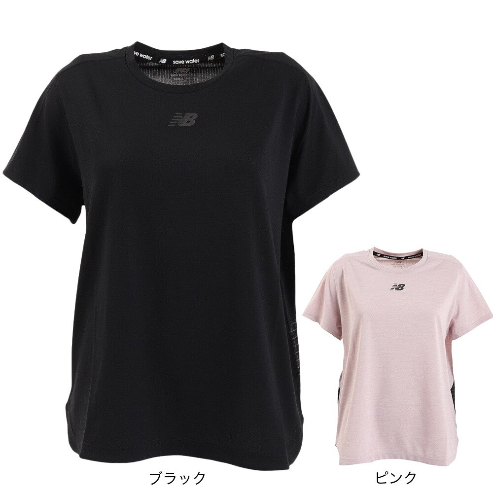 ニューバランス（new balance）（レディース）半袖Tシャツ レディース ルミナス WT31251SIR