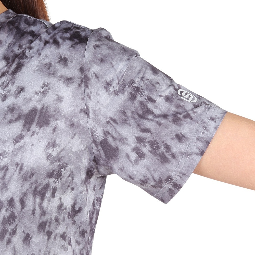 スキンズ（SKINS）（レディース）半袖Tシャツ レディース プリントTシャツ 185-28441-013