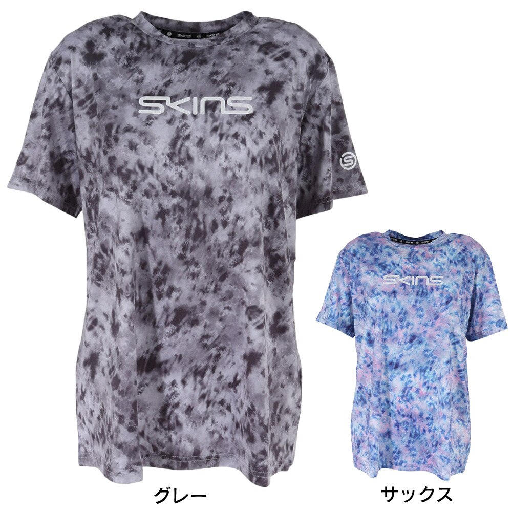 スキンズ（SKINS）（レディース）半袖Tシャツ レディース プリントTシャツ 185-28441-093