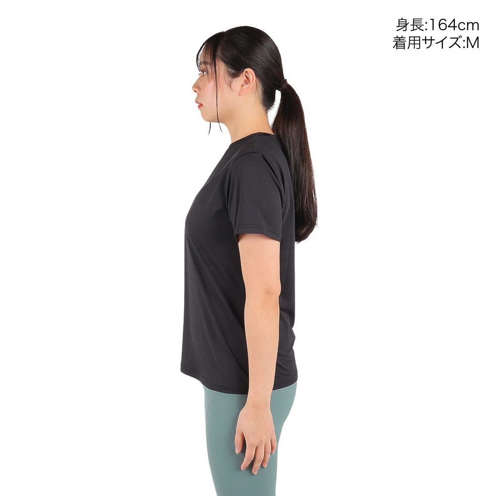 スキンズ（SKINS）（レディース）半袖吸水プリントTシャツ 185-28442-019