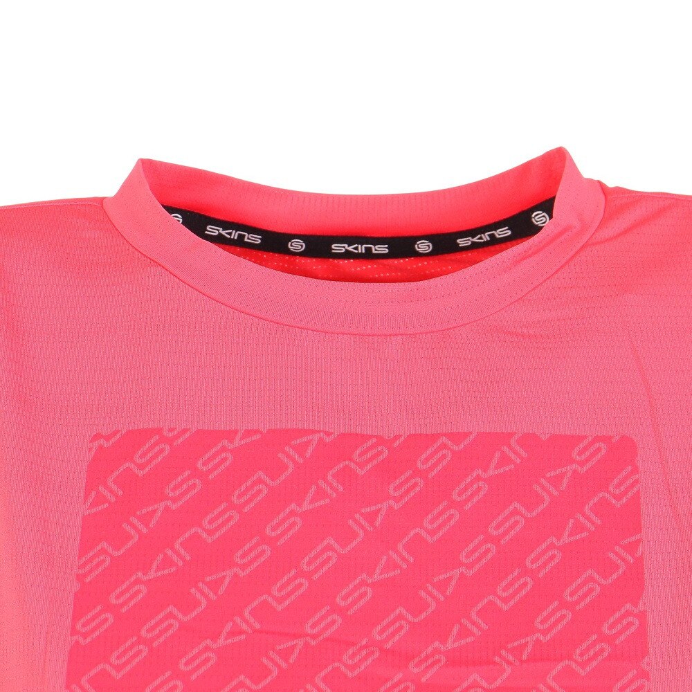 スキンズ（SKINS）（レディース）半袖Tシャツ レディース 吸水プリントTシャツ 185-28442-072