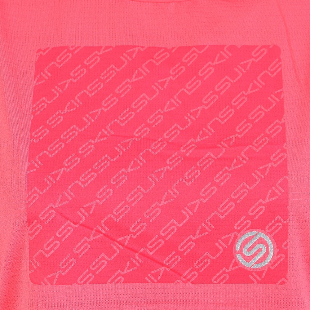 スキンズ（SKINS）（レディース）半袖Tシャツ レディース 吸水プリントTシャツ 185-28442-072