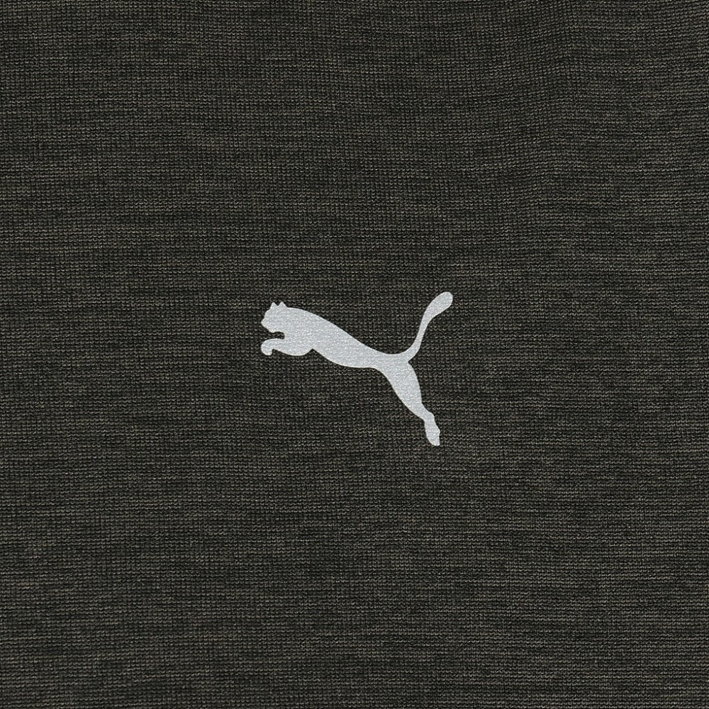 プーマ（PUMA）（レディース）RUN FAVORITE ヘザー 半袖 Tシャツ 523693 01 BLK