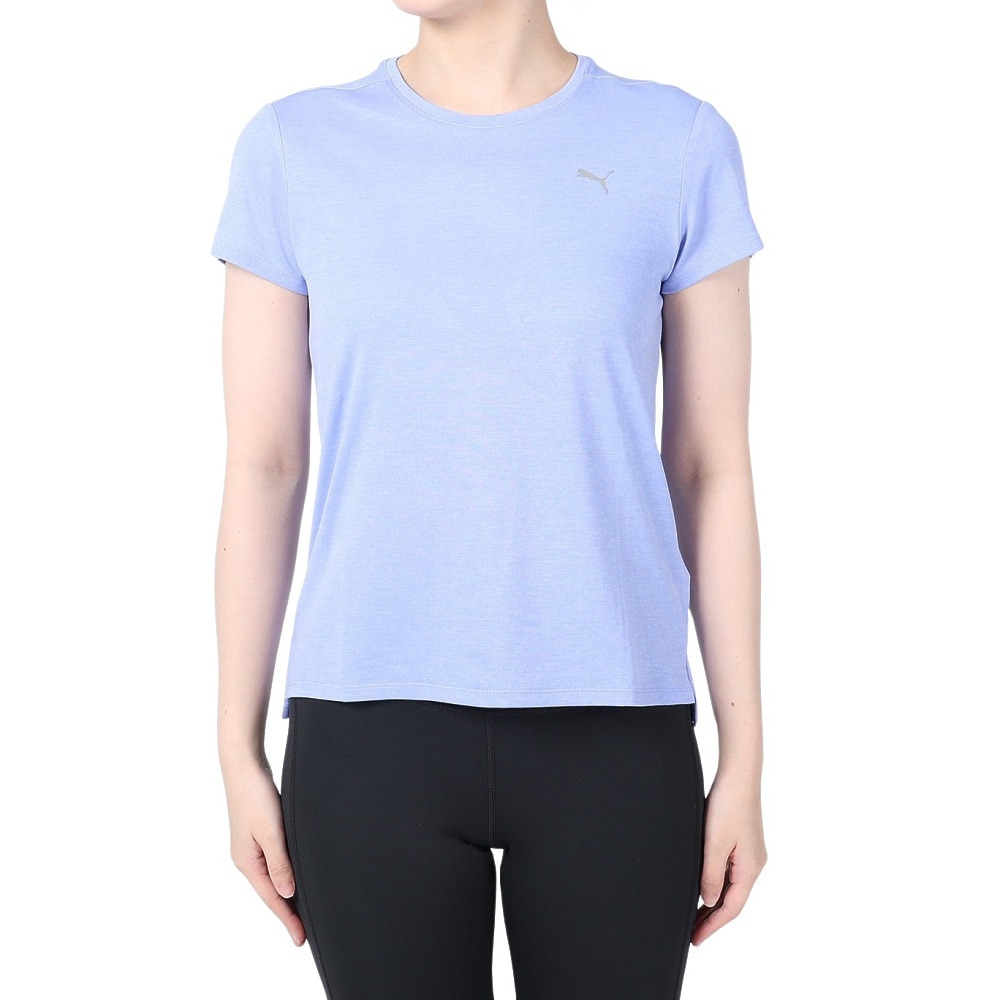 プーマ（PUMA）（レディース）ランニング RUN FAVORITE ヘザー 半袖 Tシャツ 523693 28 PPL