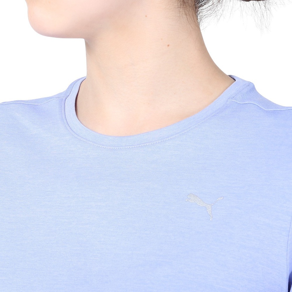 プーマ（PUMA）（レディース）ランニング RUN FAVORITE ヘザー 半袖 Tシャツ 523693 28 PPL