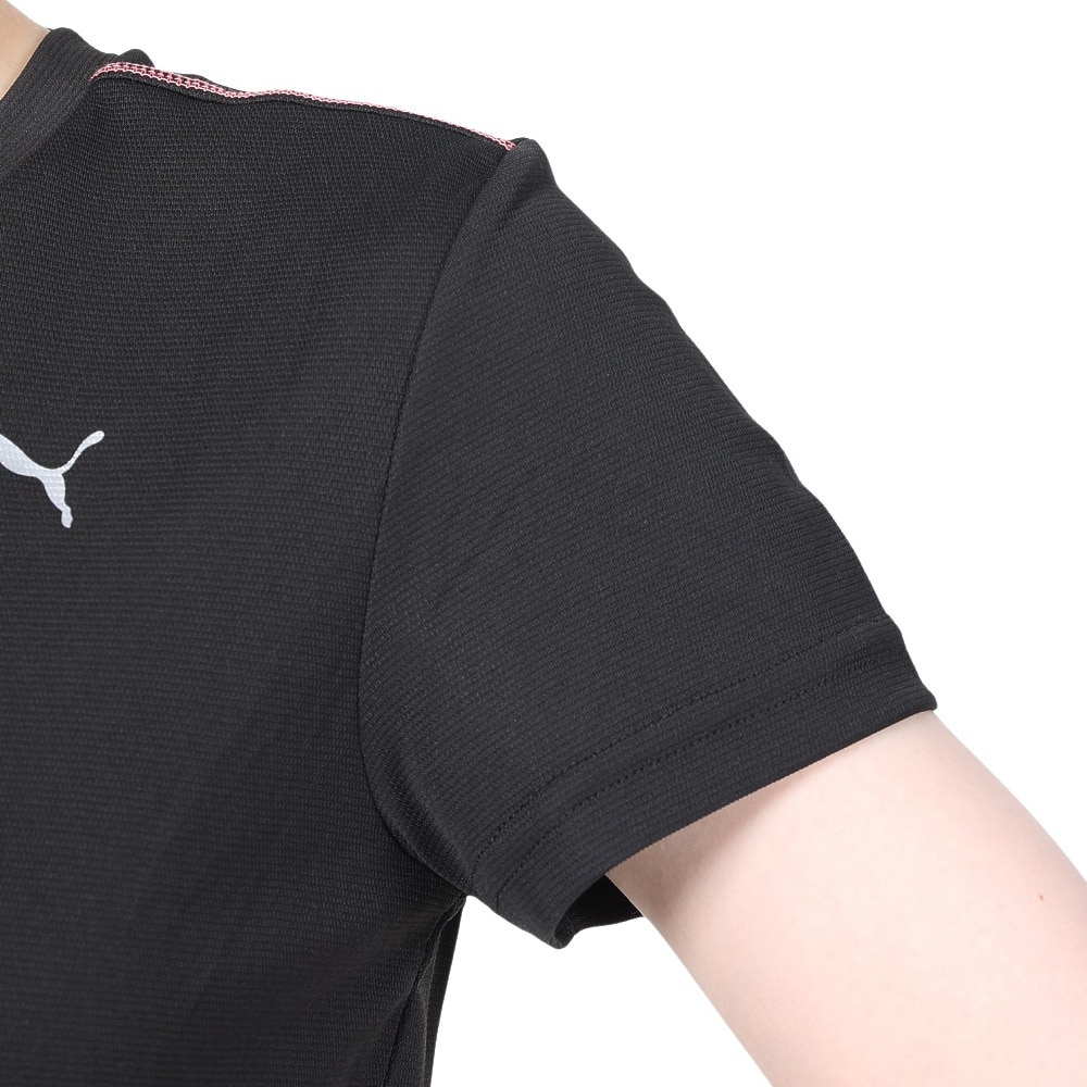 プーマ（PUMA）（レディース）RUN ドライプラス 半袖Tシャツ 523774 01 BLK