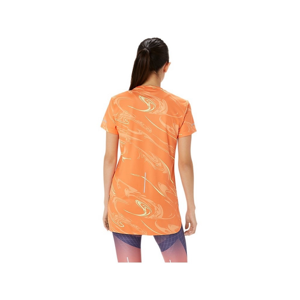 アシックス（ASICS）（レディース）ウィメンズグラフィックドライ半袖シャツ 2012C781.700