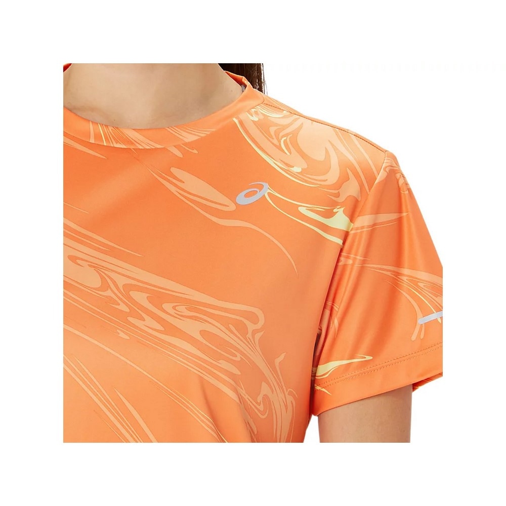 アシックス（ASICS）（レディース）ウィメンズグラフィックドライ半袖シャツ 2012C781.700