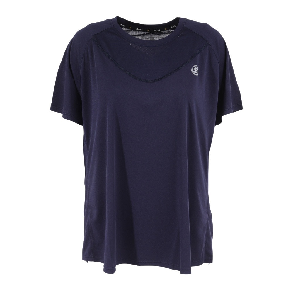 スキンズ（SKINS）（レディース）半袖Tシャツ レディース SERIES-3 ショートスリーブトップス 182-21345-098