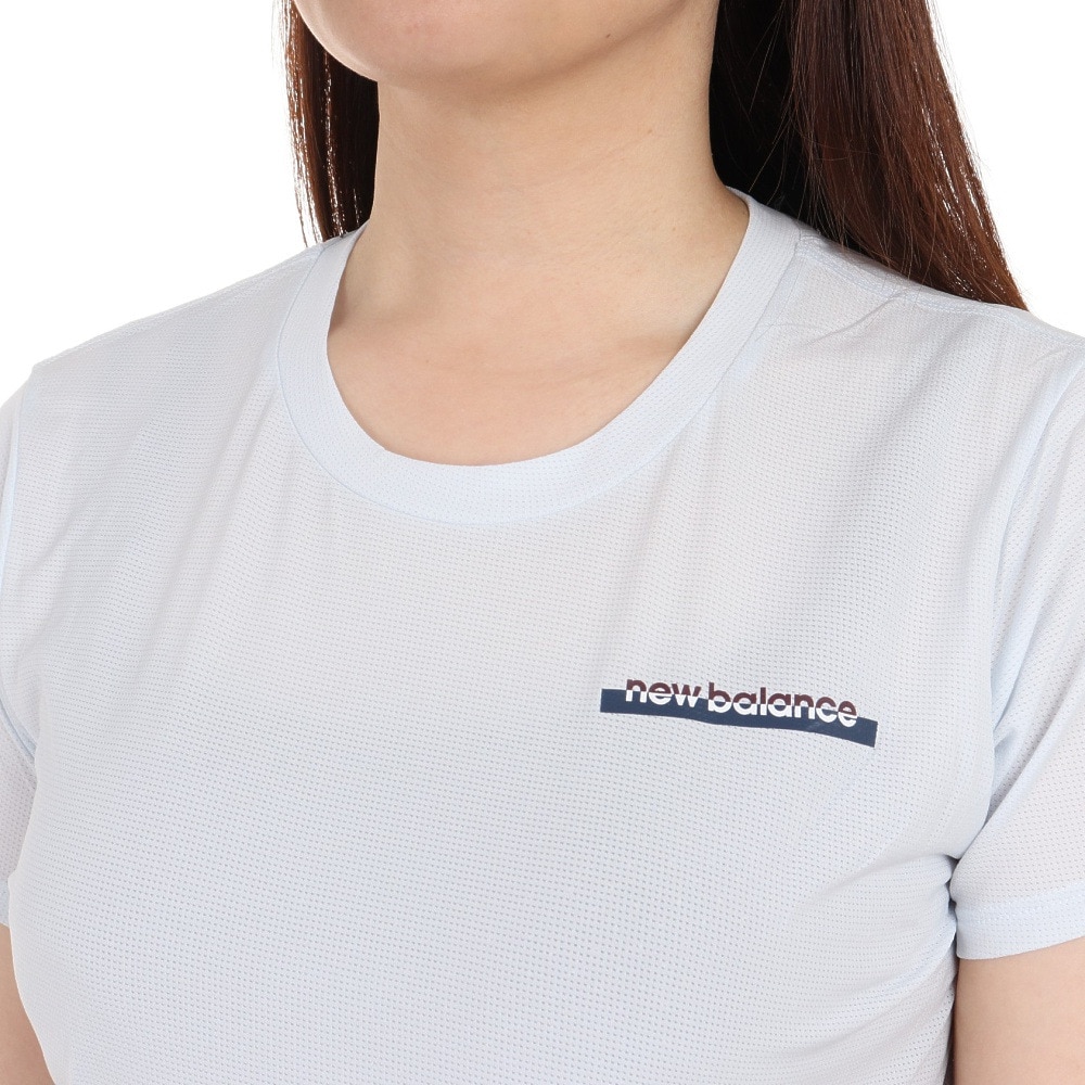 ニューバランス（new balance）（レディース）半袖Tシャツ レディース Accelerate WT23224IB