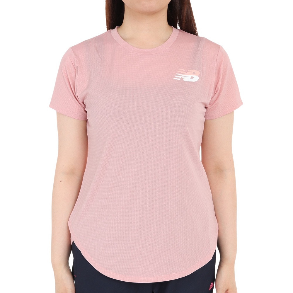 ニューバランス（new balance）（レディース）半袖Tシャツ レディース Accelerate WT23224POO