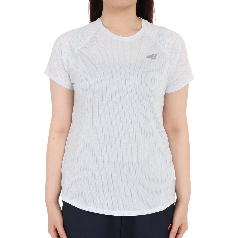 ニューバランス（new balance）（レディース）半袖Tシャツ レディース Impact Run WT21262IBH
