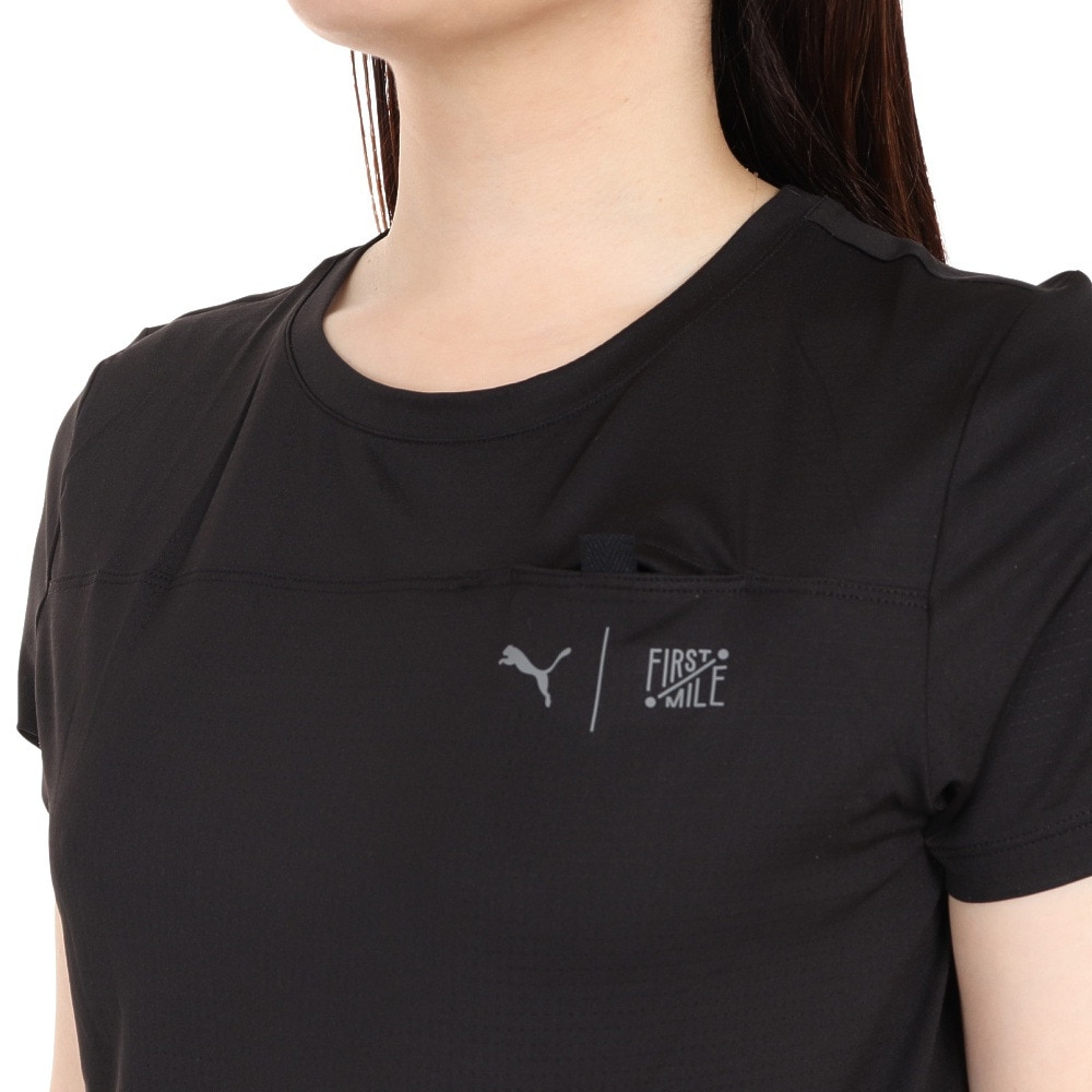 プーマ（PUMA）（レディース） Tシャツ FIRST MILE 524504 01 BLK