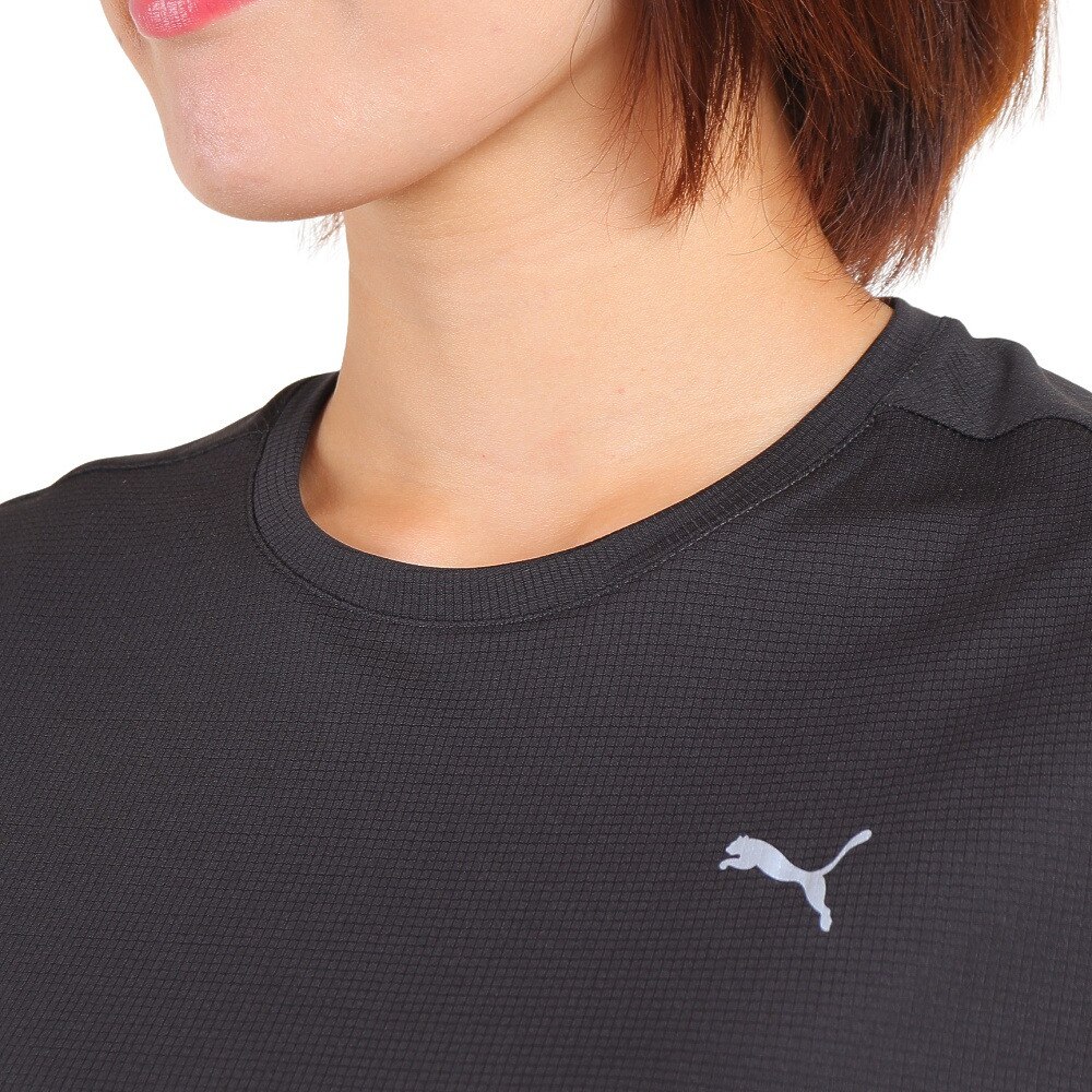 プーマ（PUMA）（レディース）半袖Tシャツ レディース RUN FAVORITE  523690 01 BLK