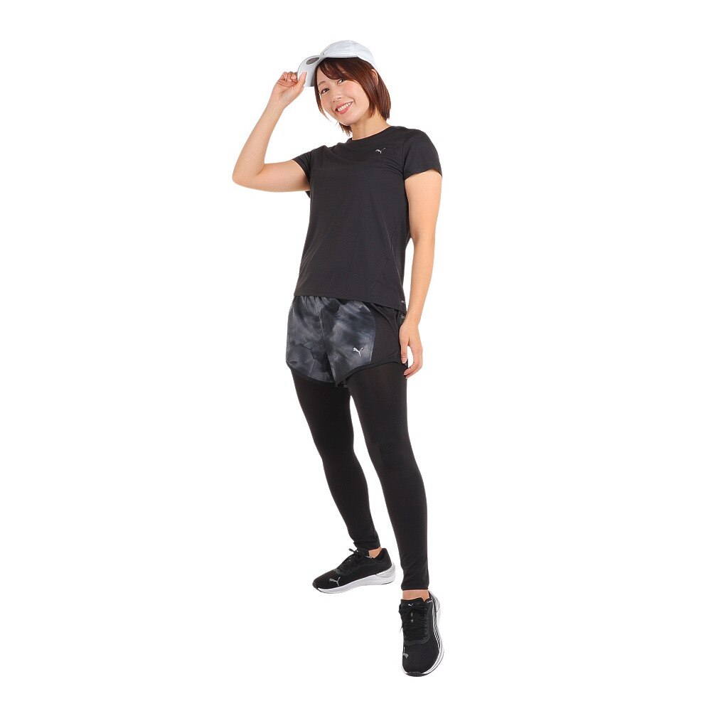 プーマ（PUMA）（レディース）半袖Tシャツ レディース RUN FAVORITE  523690 01 BLK