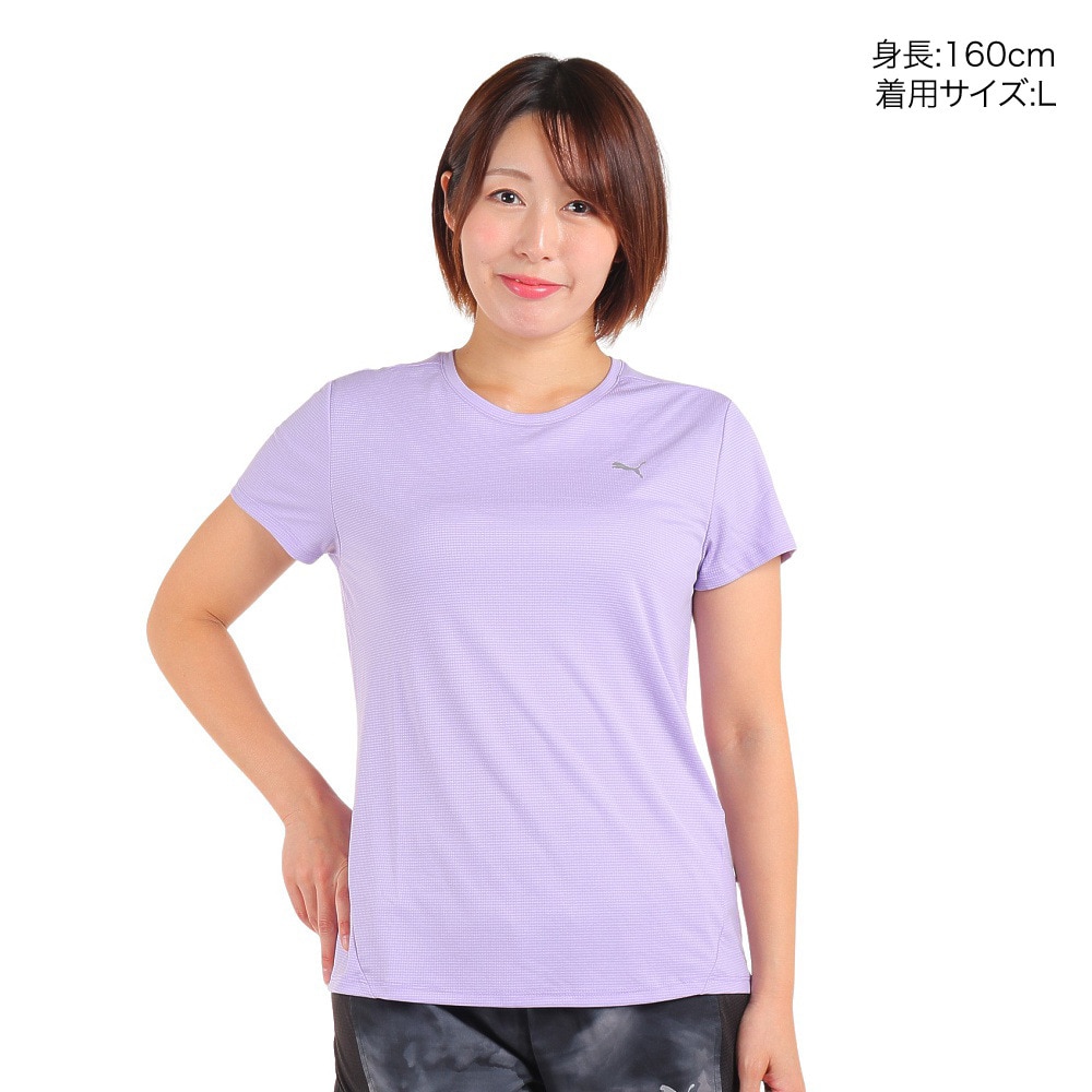 プーマ（PUMA）（レディース）RUN FAVORITE 半袖Tシャツ 523690 25 LVD
