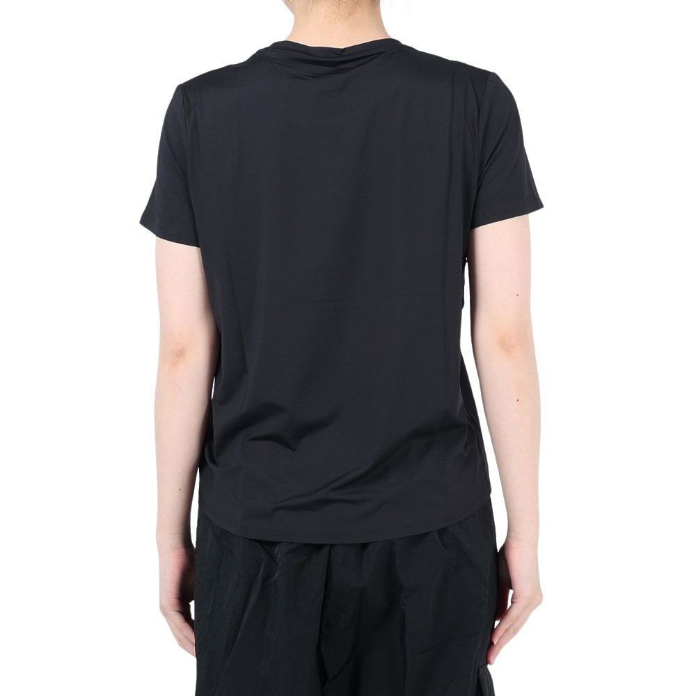 ナイキ（NIKE）（レディース）ワン スウッシュ ドライフィット 半袖 ランニングトップ FN2619-010