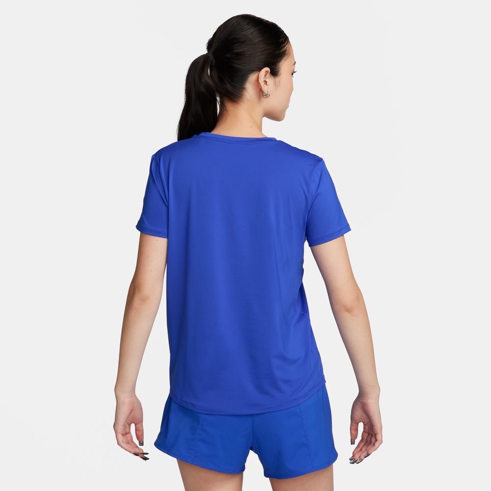 ナイキ（NIKE）（レディース）ワン スウッシュ ドライフィット 半袖 ランニングトップ HBR FN2619-405