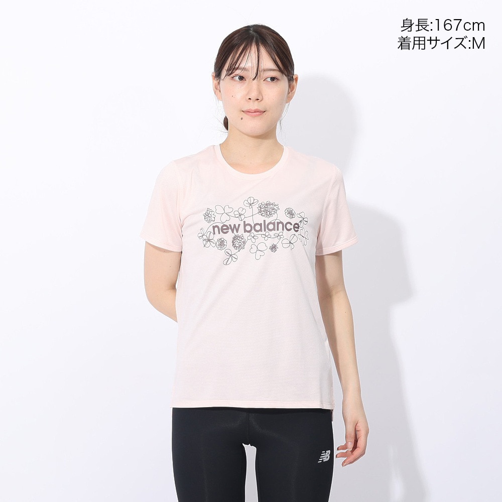 ニューバランス（new balance）（レディース）スペシャルエディション 半袖Tシャツ AWT4107YOUK