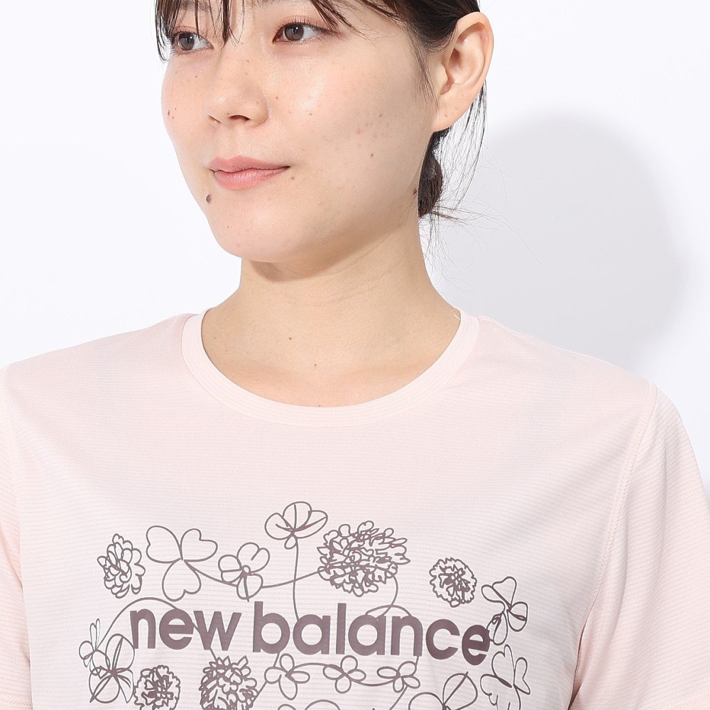 ニューバランス（new balance）（レディース）スペシャルエディション 半袖Tシャツ AWT4107YOUK