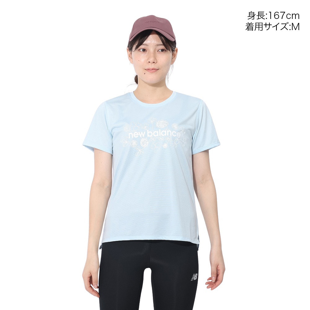 ニューバランス（new balance）（レディース）スペシャルエディション 半袖Tシャツ AWT4107YQRR