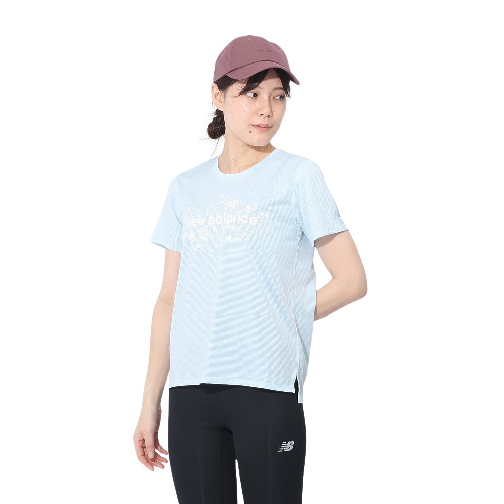 ニューバランス（new balance）（レディース）スペシャルエディション 半袖Tシャツ AWT4107YQRR
