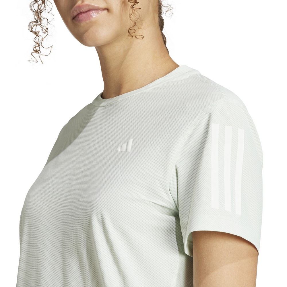 アディダス（adidas）（レディース）ランニングウェア オウン ザ ラン 半袖Tシャツ IKM84-IN1593