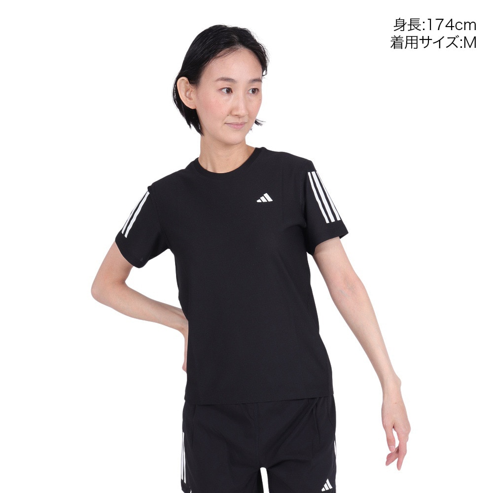 アディダス（adidas）（レディース）オウン ザ ラン Tシャツ 半袖 IKM84-IN2961