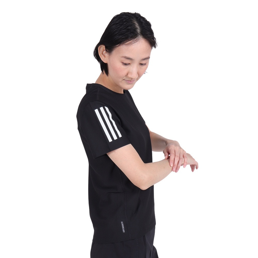 アディダス（adidas）（レディース）オウン ザ ラン Tシャツ 半袖 IKM84-IN2961