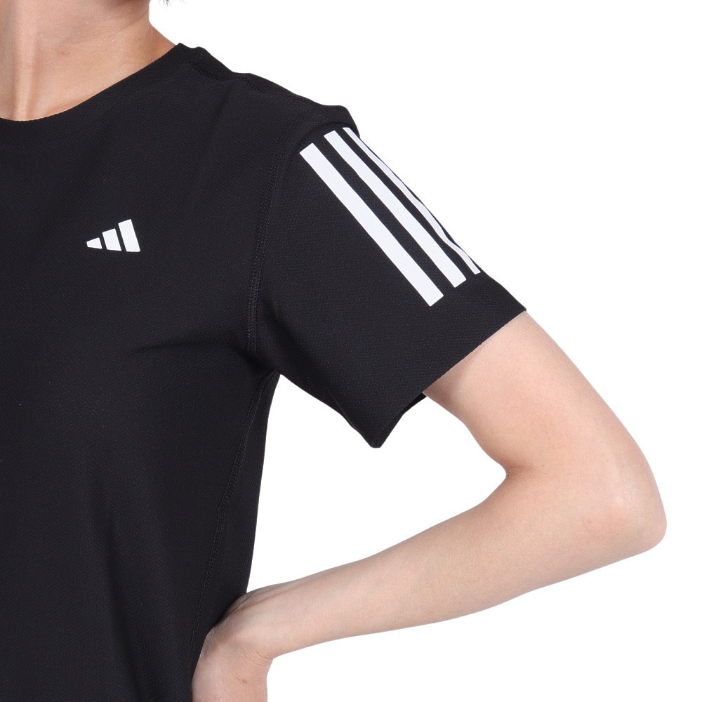 アディダス（adidas）（レディース）オウン ザ ラン Tシャツ 半袖 IKM84-IN2961