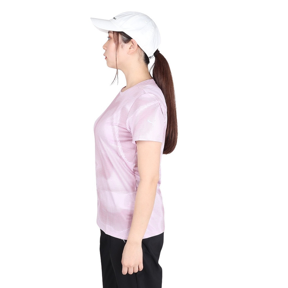 プーマ（PUMA）（レディース）ランニング フェイバリット AOP Tシャツ 半袖 524573 60 LVD