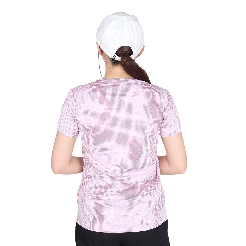 プーマ（PUMA）（レディース）ランニング フェイバリット AOP Tシャツ 半袖 524573 60 LVD