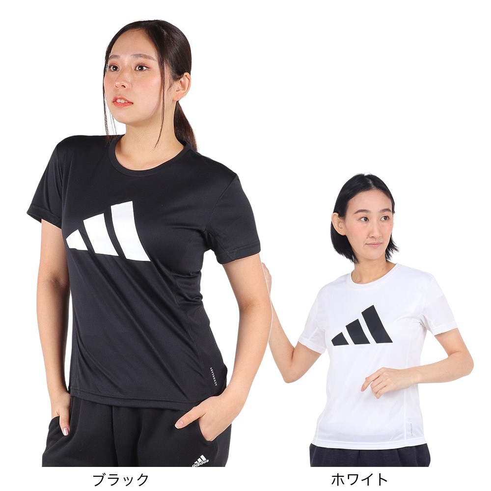 アディダス（adidas）（レディース）RUN IT 半袖Tシャツ IEJ77-IL7227