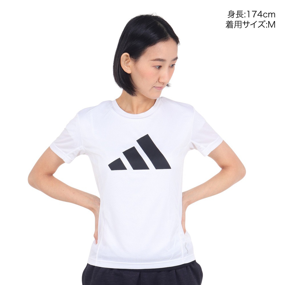 アディダス（adidas）（レディース）ランニングウェア RUN IT Tシャツ IEJ77-IN0111