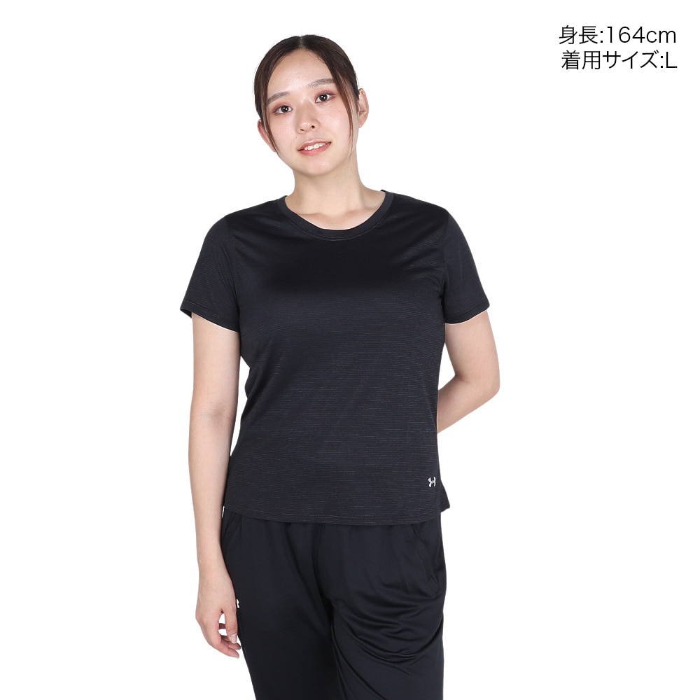 アンダーアーマー（UNDER ARMOUR）（レディース）ローンチ 半袖Tシャツ 1382434 001