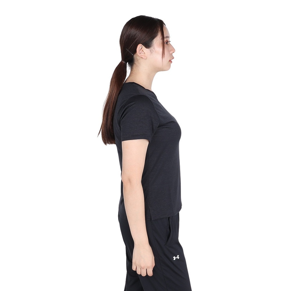 アンダーアーマー（UNDER ARMOUR）（レディース）ローンチ 半袖Tシャツ 1382434 001