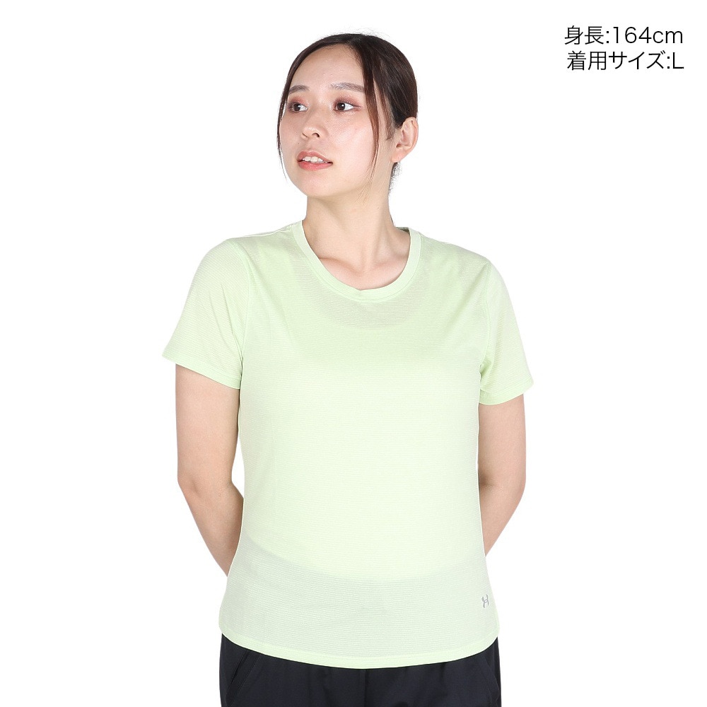 アンダーアーマー（UNDER ARMOUR）（レディース）ローンチ 半袖Tシャツ 1382434 383