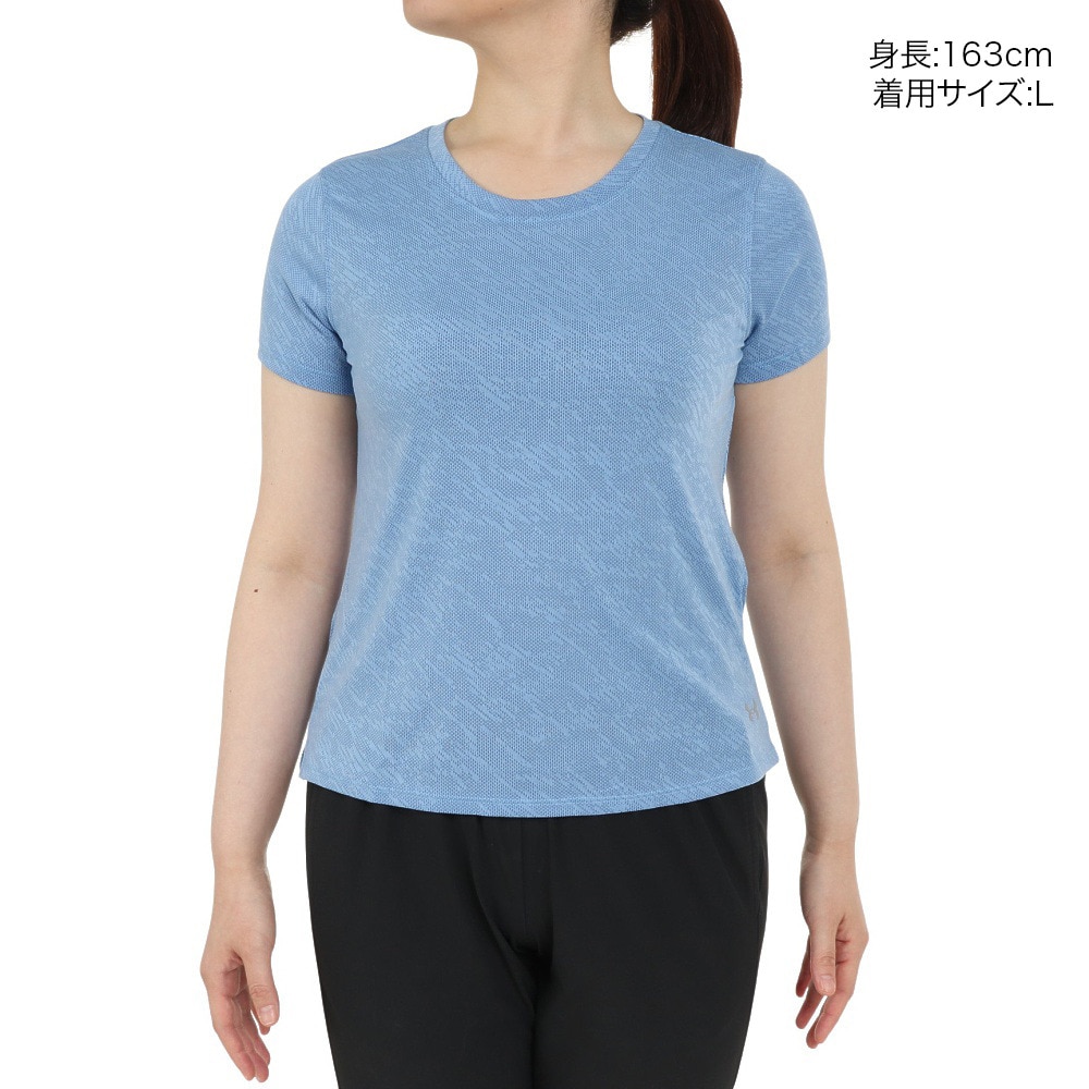 アンダーアーマー（UNDER ARMOUR）（レディース）ローンチ カモ ショートスリーブTシャツ 1386337 465