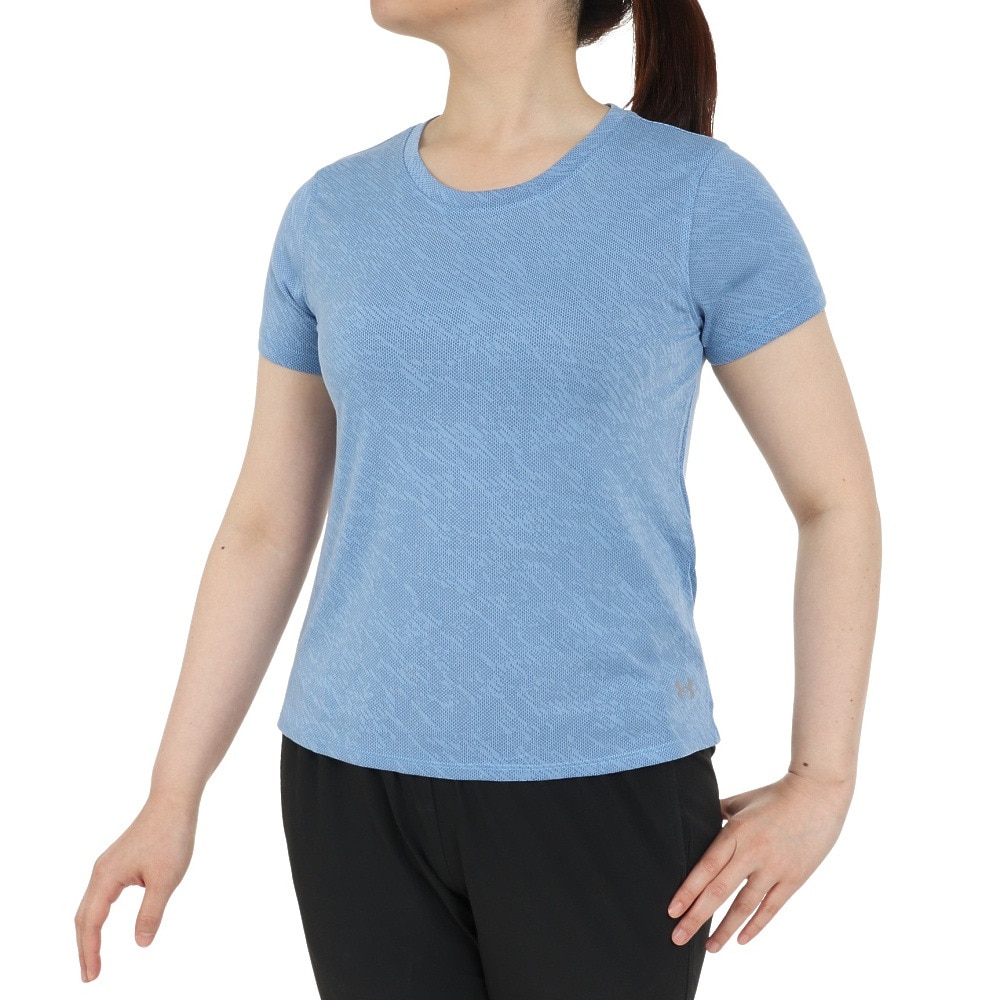アンダーアーマー（UNDER ARMOUR）（レディース）ローンチ カモ ショートスリーブTシャツ 1386337 465