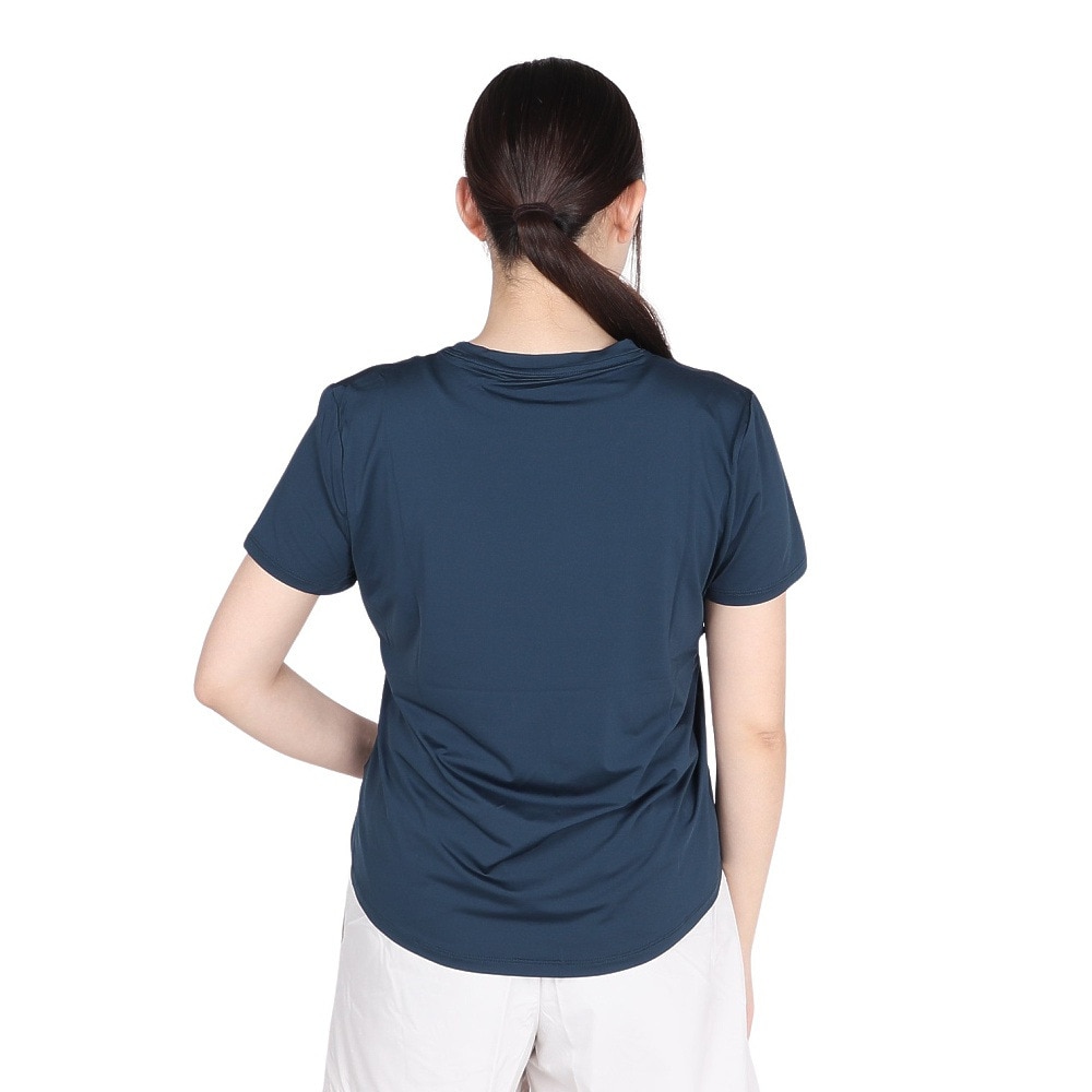 ナイキ（NIKE）（レディース）ワン スウッシュ ドライフィット ショートスリーブ グラフィック ランニングトップス FV6374-478
