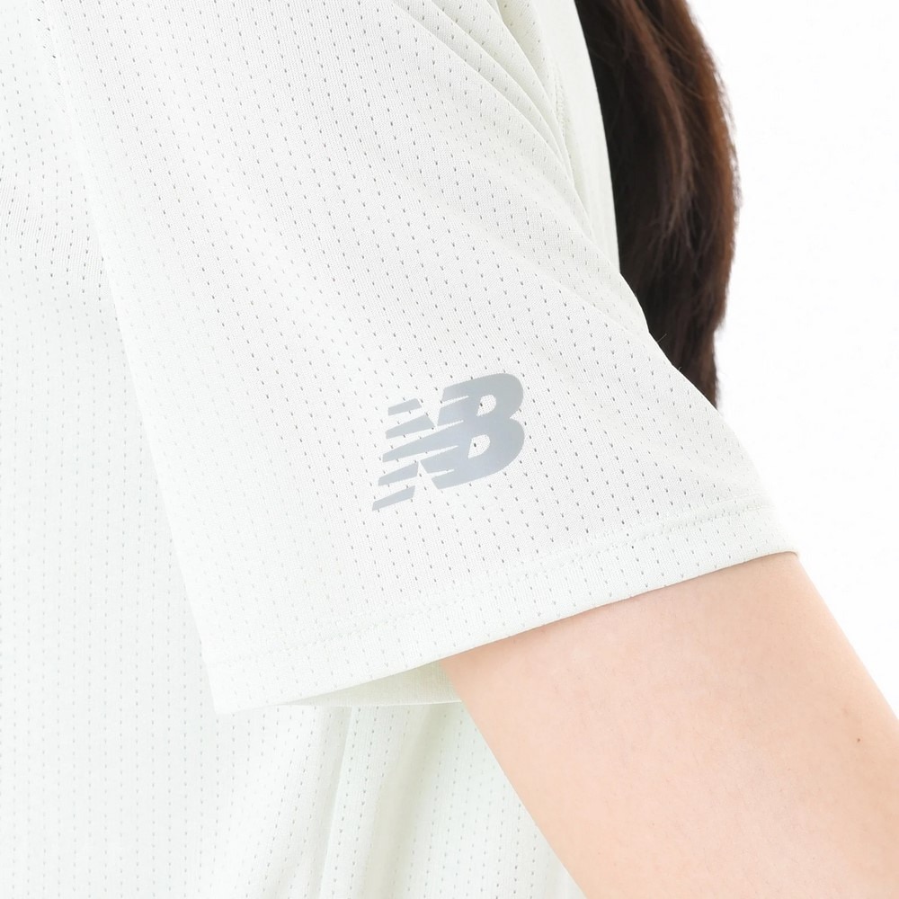 ニューバランス（new balance）（レディース）シーズナル グラフィック ラン ショートスリーブTシャツ WT43205NMA