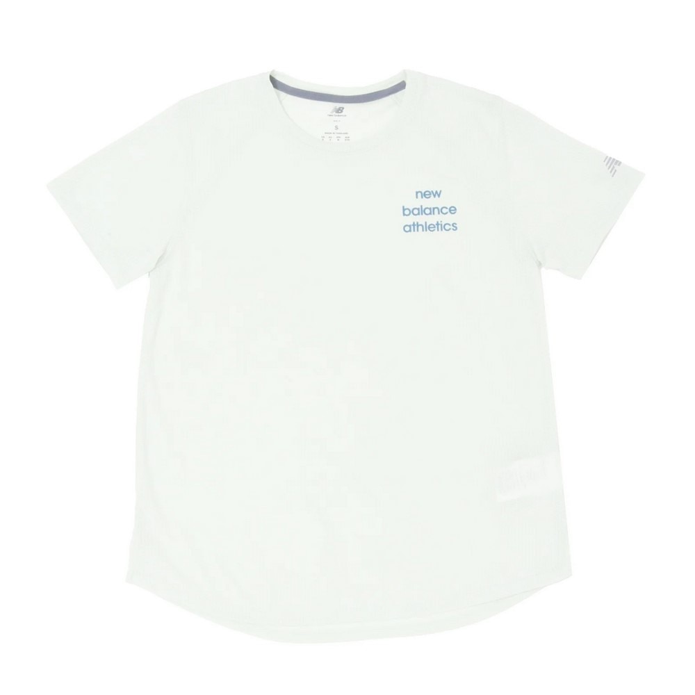 ニューバランス（new balance）（レディース）シーズナル グラフィック ラン ショートスリーブTシャツ WT43205NMA