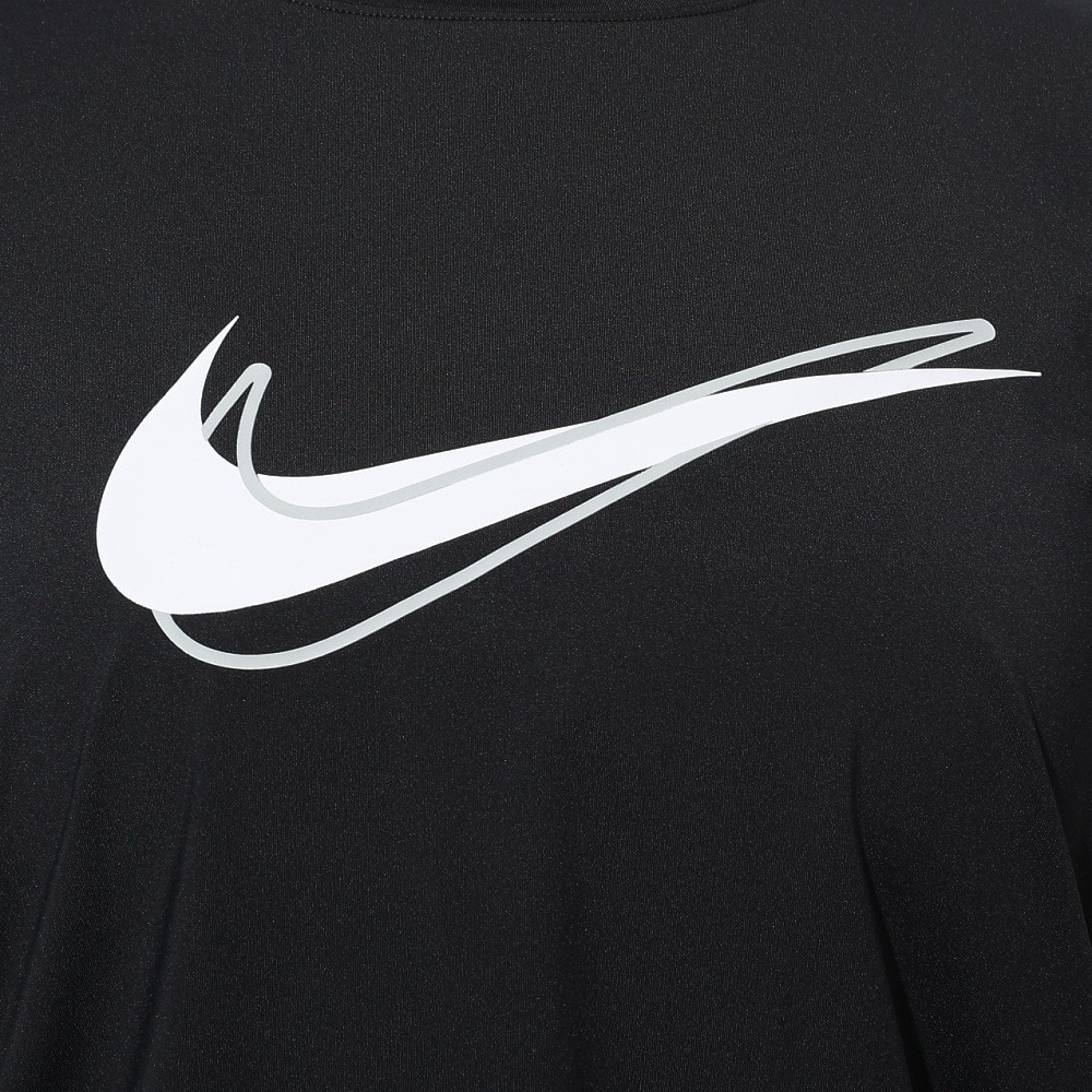 ナイキ（NIKE）（レディース）ワン スウッシュ ドライフィット 半袖ランニングトップス HJ2205-010