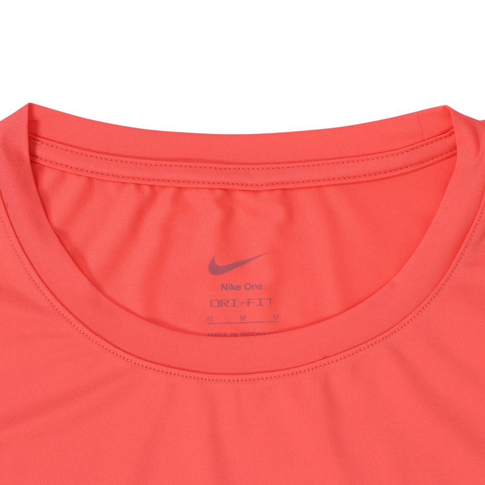 ナイキ（NIKE）（レディース）ワン ドライフィット スウッシュ HBR 半袖トップ HJ2205-814